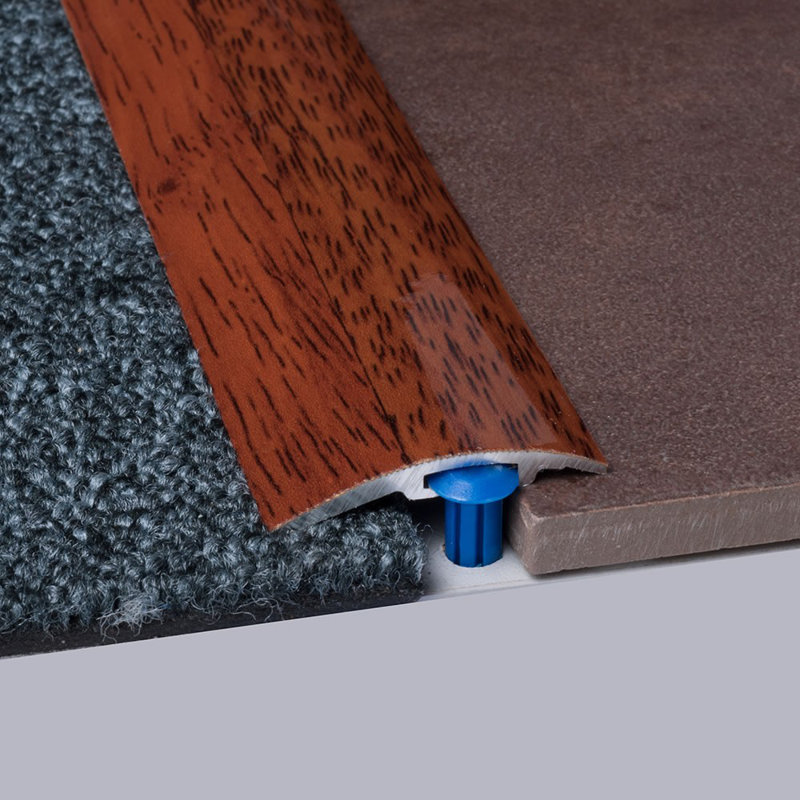 ELESGO Floor USA 0.25" x 1.5" x 35.5" Carpet Reducer in Merbau Classic